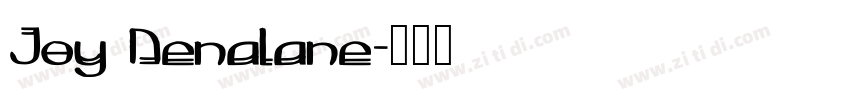 Joy Denalane字体转换